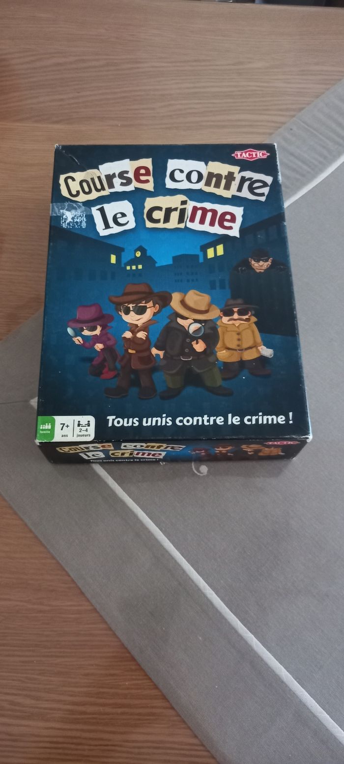 Jeu de société course contre le crime - photo numéro 2
