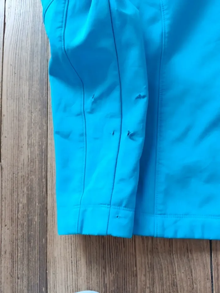 Veste polaire imperméable the North face bleu L - photo numéro 8