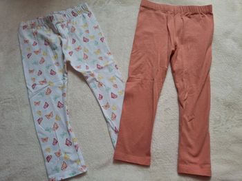 Legging uni et papillon