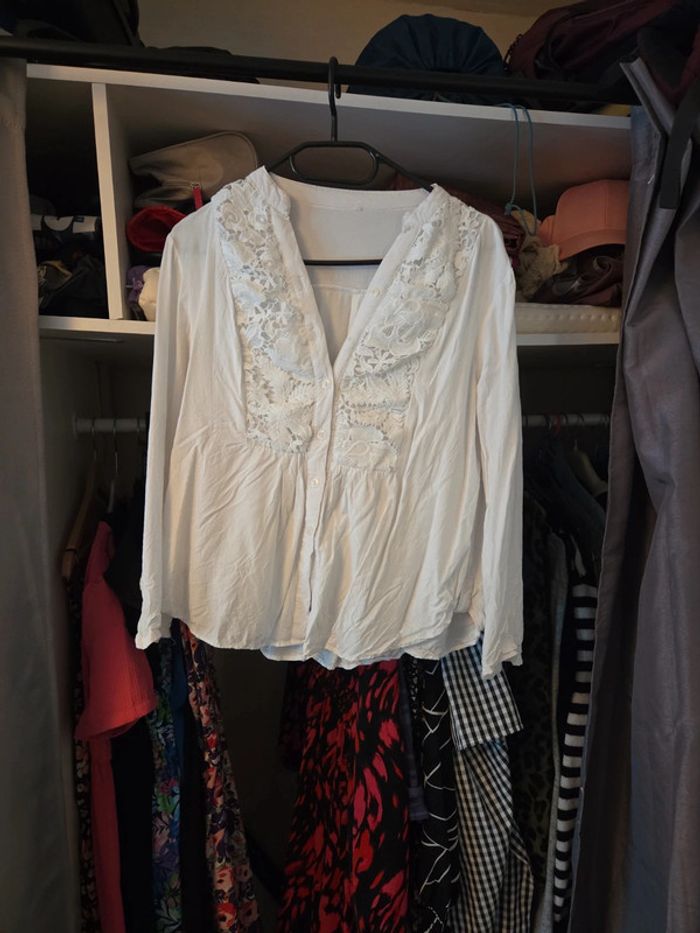 Chemise blanche femme taille M