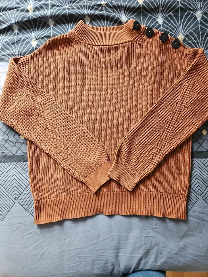 Pull caramel M Petit bateau - photo numéro 4