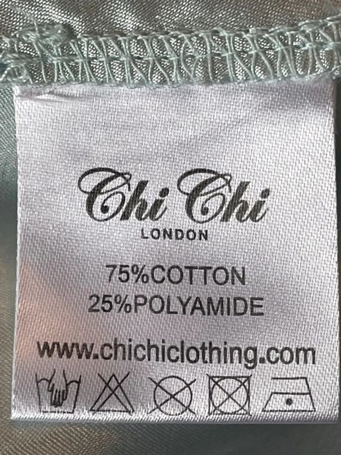 Jupe vaporeuse bleu ciel cérémonie - photo numéro 10