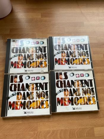 Cd musique variété