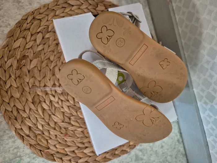 Sandales Vertbaudet argenté - photo numéro 3