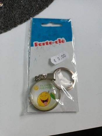 Porte clef  citron
