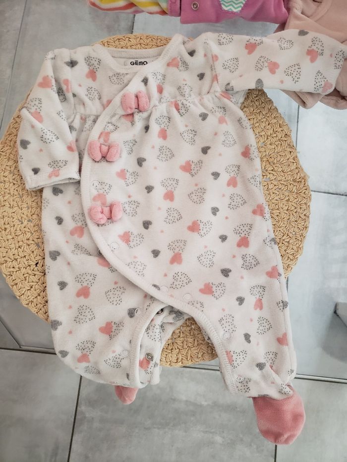 Lot 3 pyjama grenouillères