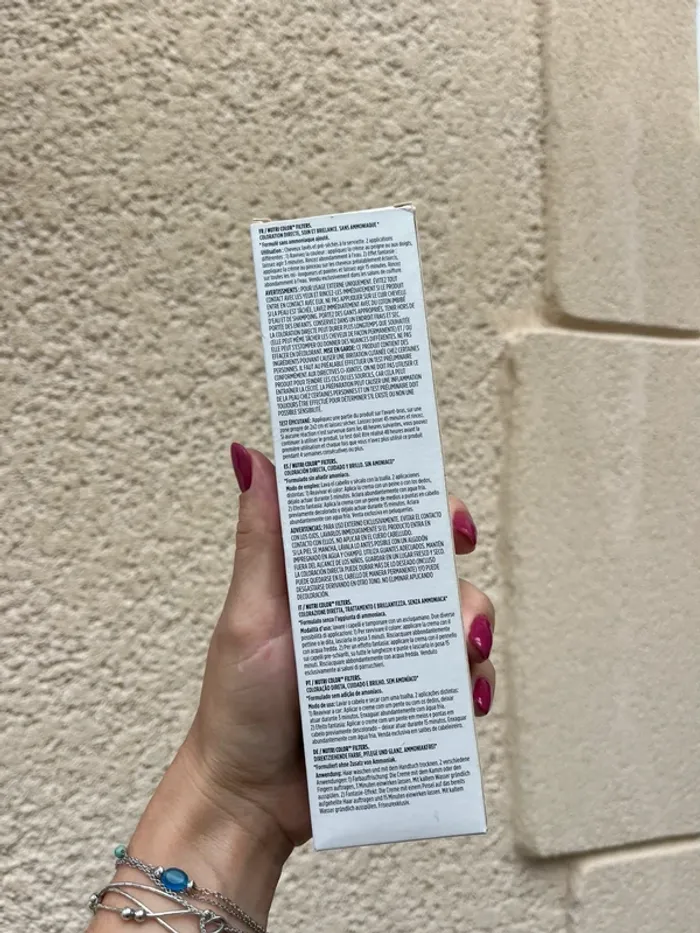 Revlon - Nutricolor châtain perle cuivré 524 couleur soin brillance - photo numéro 2