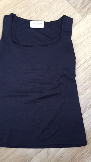 Teeshirt noir Zara basic taille M