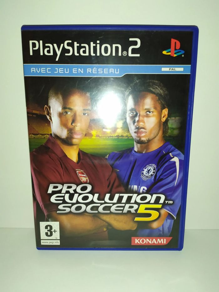 PES 2005 PES 05 pro evolution soccer 5 Sony PlayStation 2 ps2 PAL complet