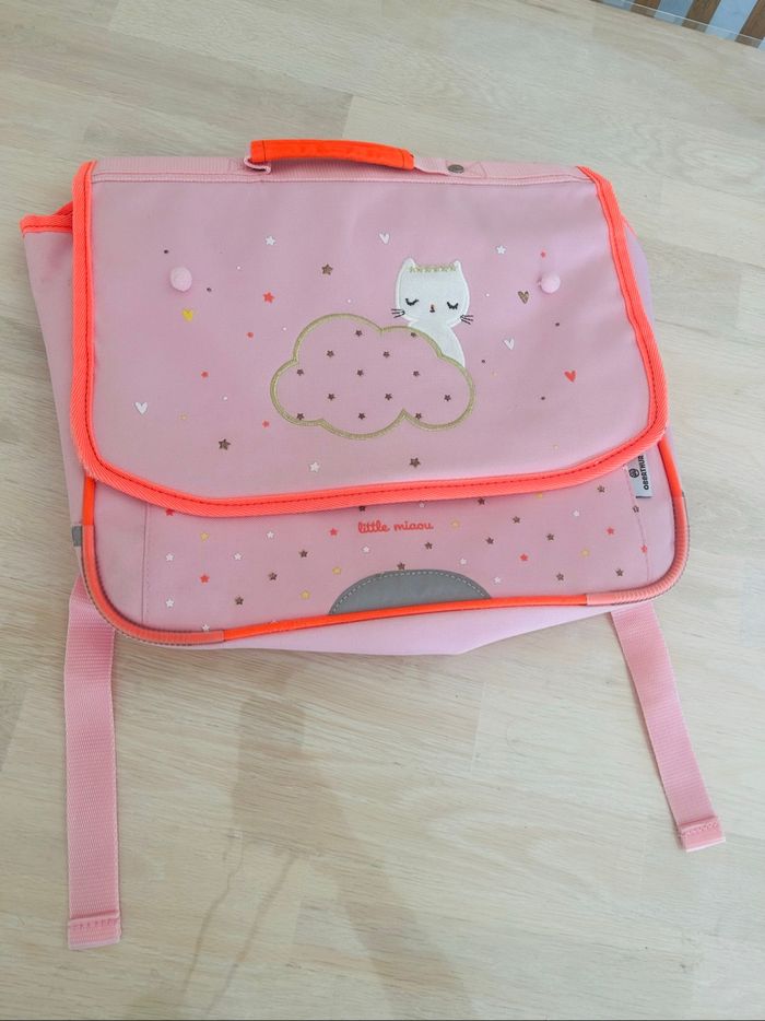 Cartable CP chat oberthur