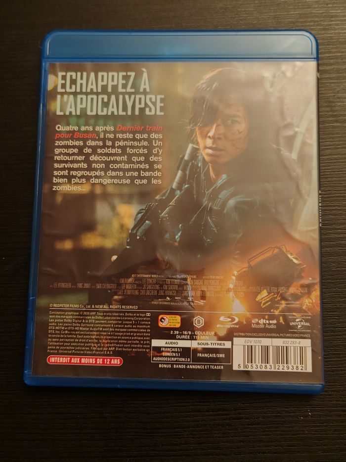 Blu Ray Peninsula (Gang Dong-Won, Lee Jung-hyun, Yeon Sang-ho) - photo numéro 2