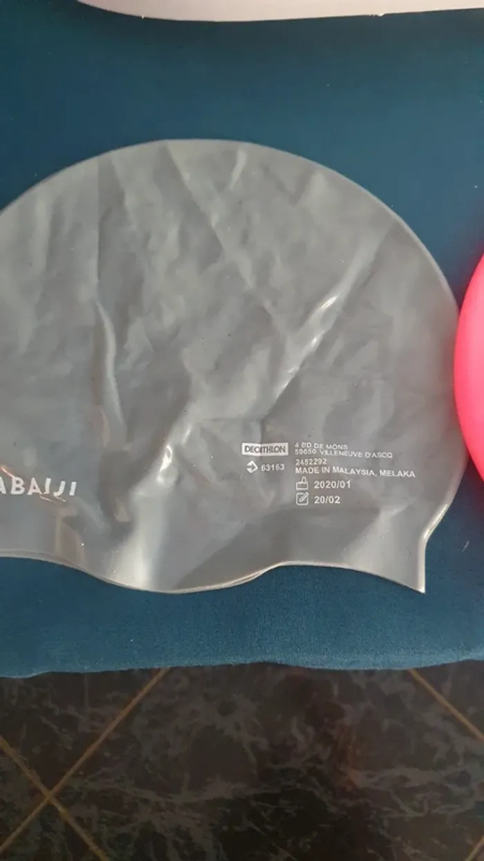 3 bonnets de bain piscine - photo numéro 3