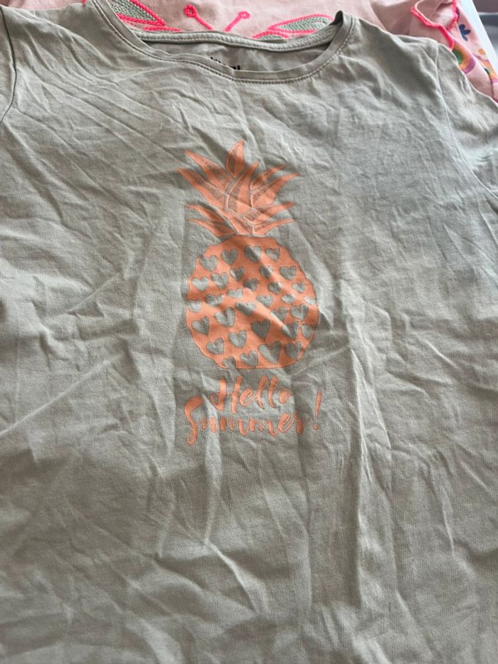 Lot 8 tee shirt fille - photo numéro 5