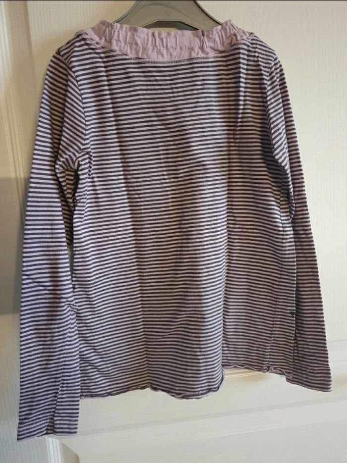 T-shirt rayé manches longues - photo numéro 2