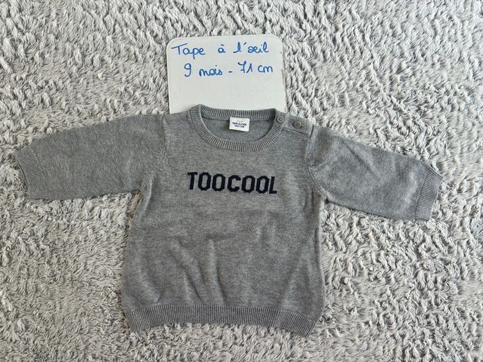 Pull fin TAO 9 mois