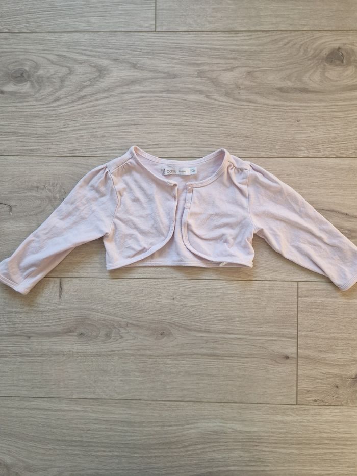 Lot de 2 gilets bébé fille 12 mois - photo numéro 6