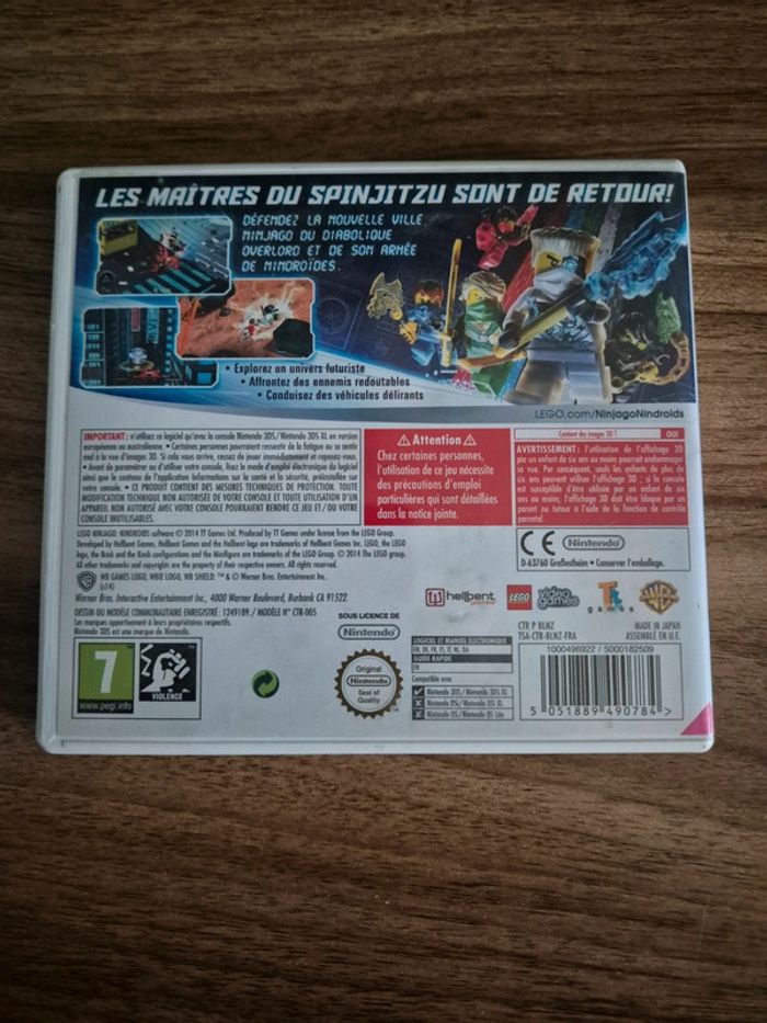 Jeu 3ds ninjago - photo numéro 2