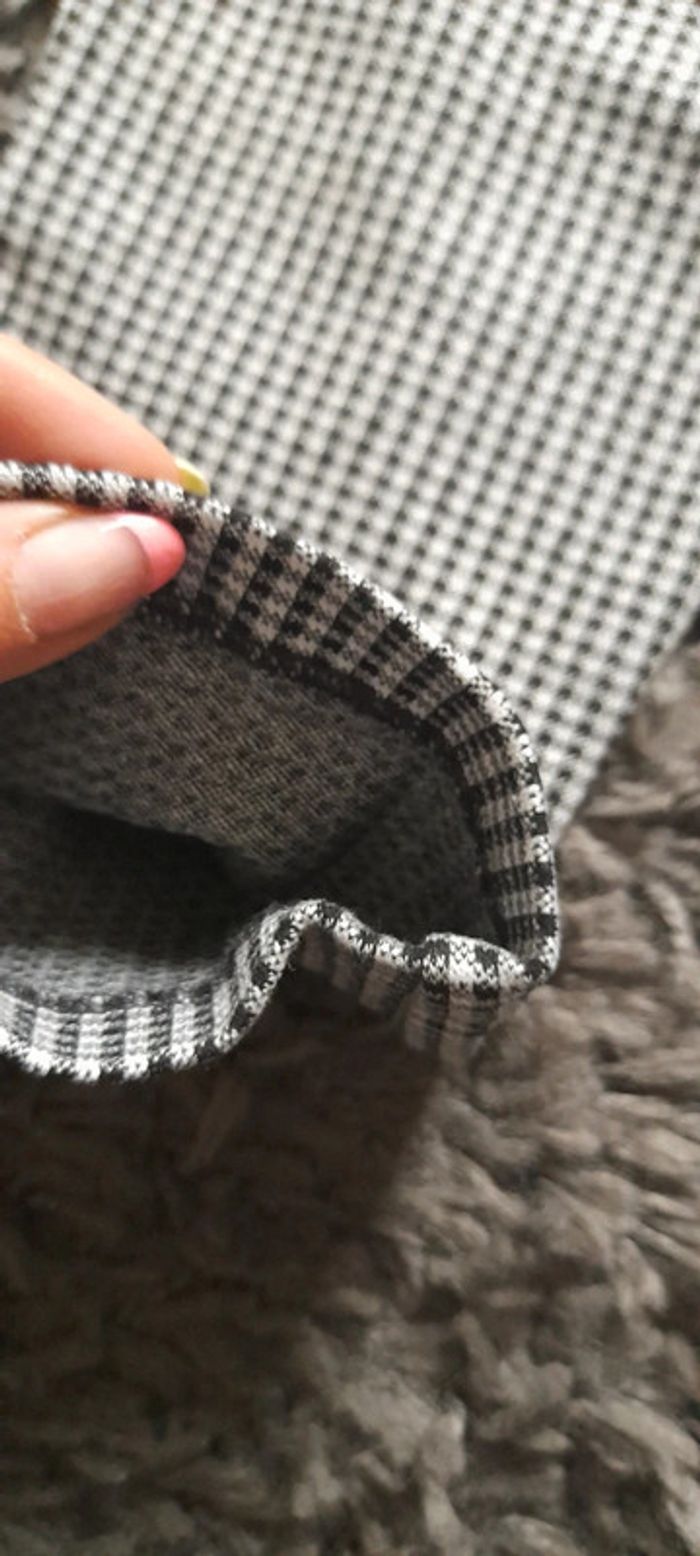 Pantalon motif pied de poule Zara - photo numéro 6