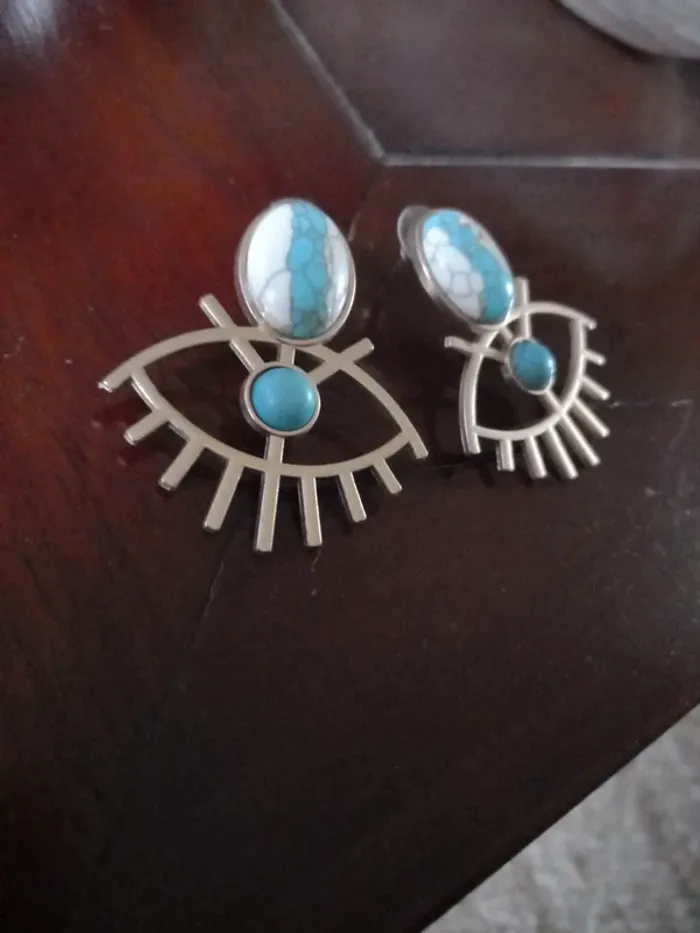 Boucles d'oreilles œil
