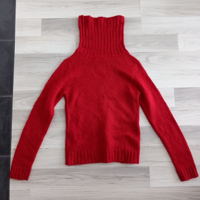Pull à col roulé femme rouge Creeks taille 36 - photo numéro 8