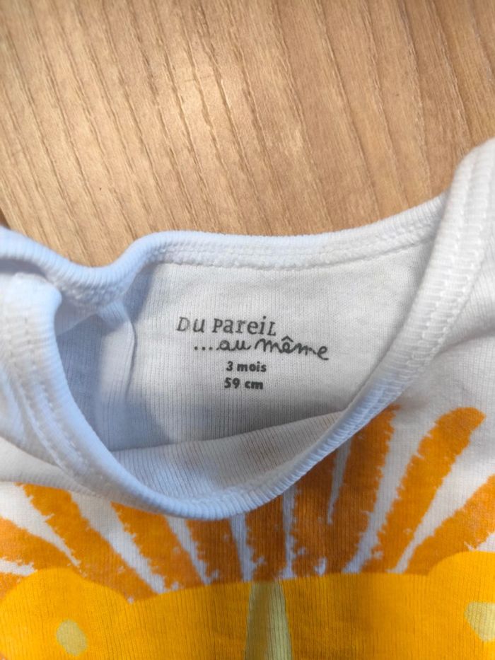 Ensemble body pantalon 3 mois - photo numéro 5