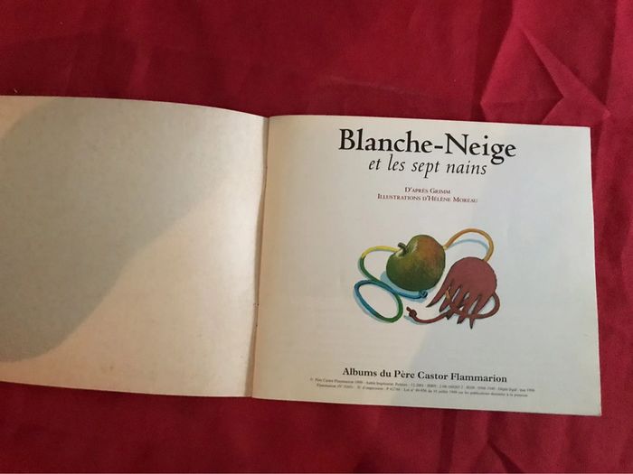 Blanche neige et les Sept Nains édition père Castor - photo numéro 2