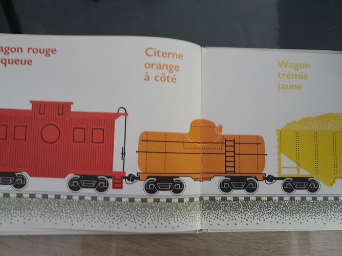 album cartonné école des loisirs - un train passe - photo numéro 3