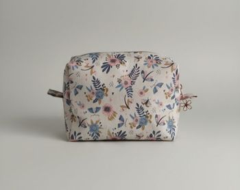 Trousse de toilette - motif floral