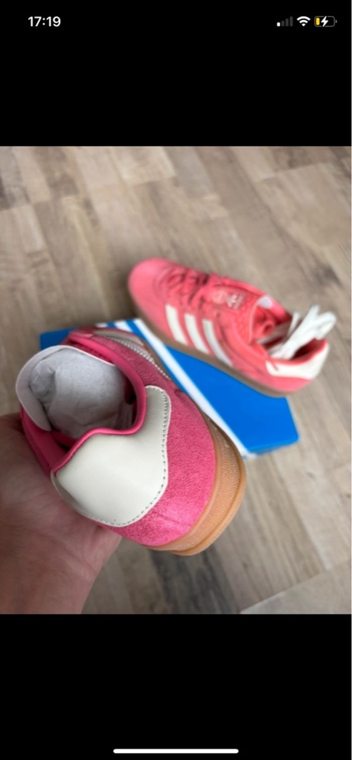 Sneakers Adidas Gazelle Indoor w rose - photo numéro 6