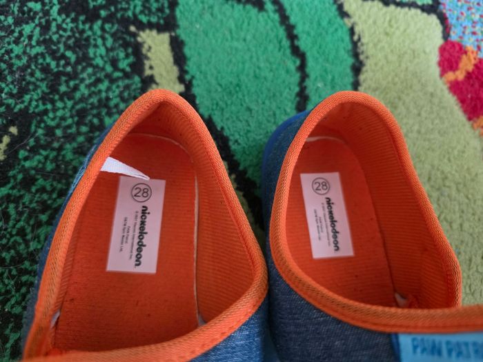 CHAUSSONS GARÇON PAW PATROL BLEU/ORANGE PORTER 1 FOIS TAILLE 28 - photo numéro 6