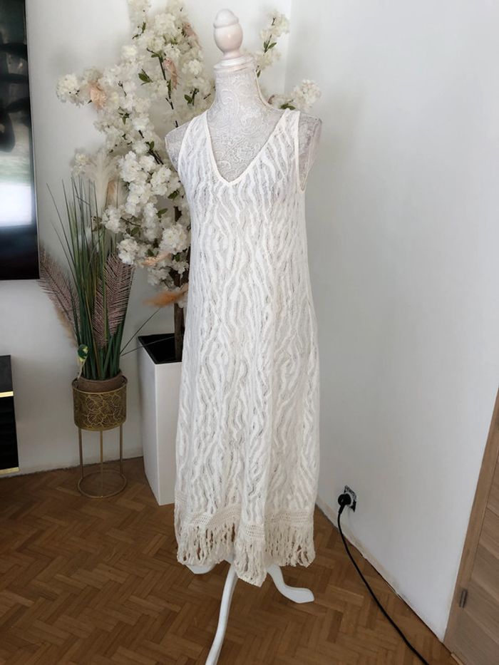 Robe longue d’été Zara neuve taille S - photo numéro 3