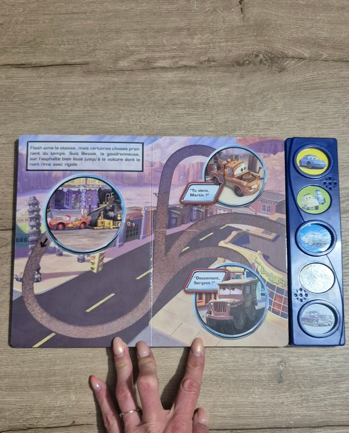 Livre labyrinthe sonore : Cars - photo numéro 6