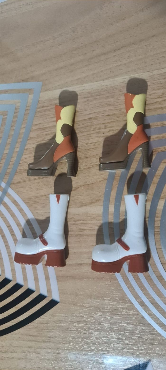 Chaussures bottes pour poupée bratz