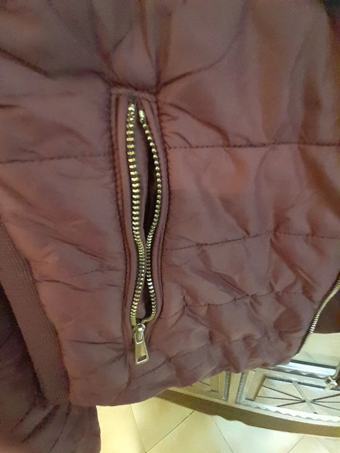 Veste grenat - photo numéro 3