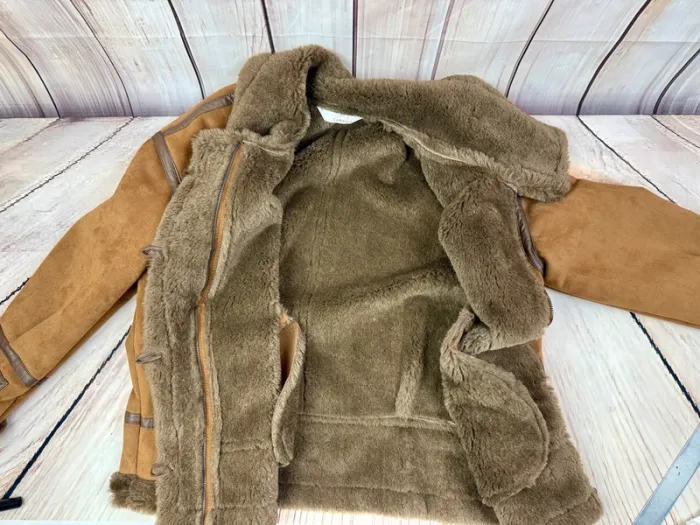 Blouson aviateur femme style mouton retourné Camaïeu L - photo numéro 14