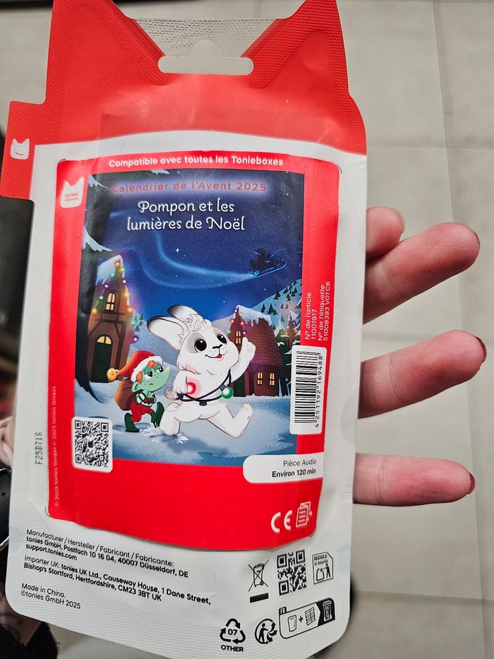 Tonie calendrier de l'avent lapin - photo numéro 2