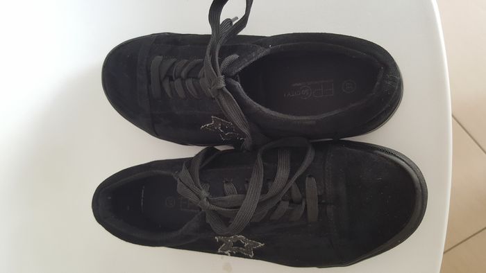 Baskets basses noires T37 fille - photo numéro 4