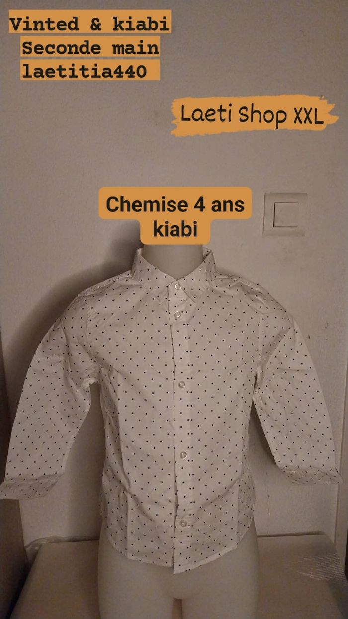 Chemise 4 ans kiabi