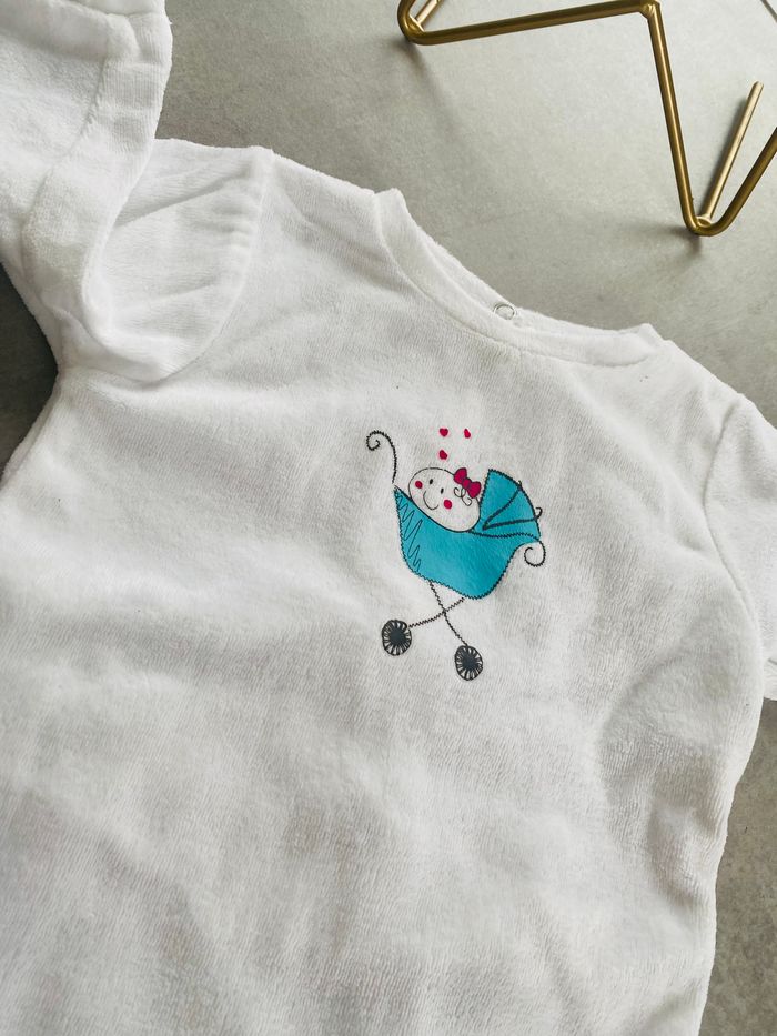 Grenouillère / pyjama poussette landeau 6 mois - photo numéro 2