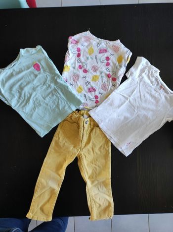 Lot tee shirt orchestra et 1 jean