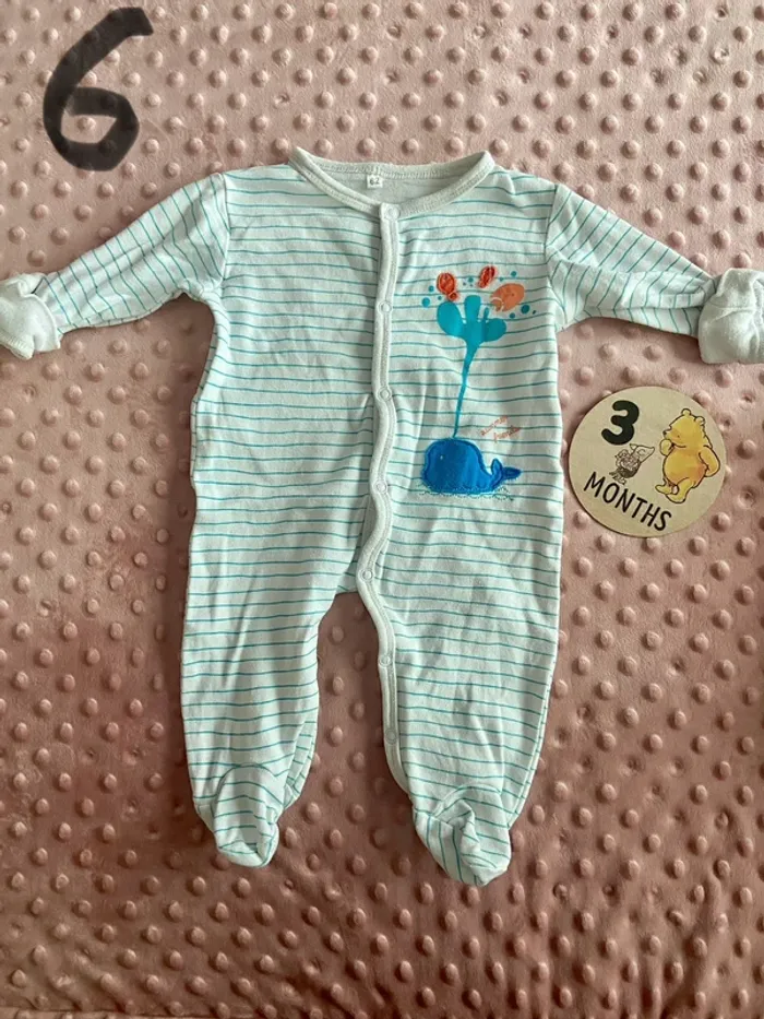 Lot de 15 pyjamas 3 mois - photo numéro 7