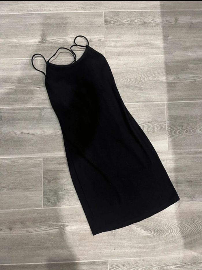 Robe moulante noir taille S