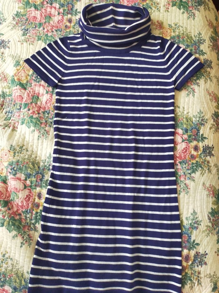 Robe à col roulé fille 12 ans