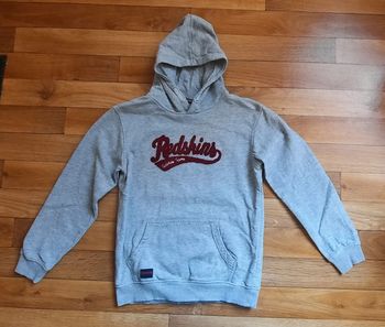 Sweat Gris à capuche Redskins 14 ans