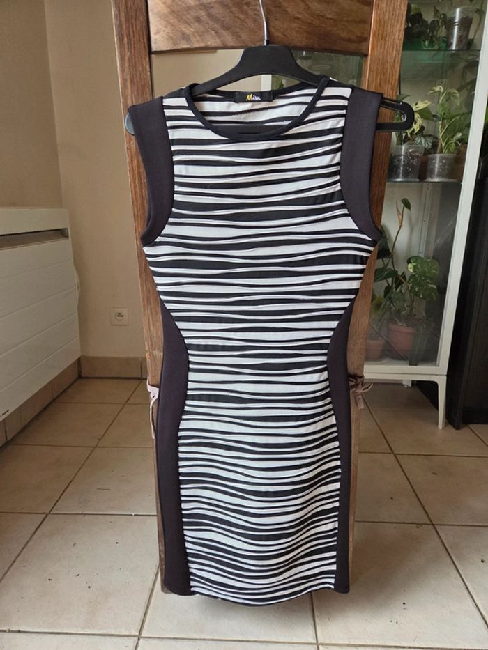 Robe Mim noir et blanc