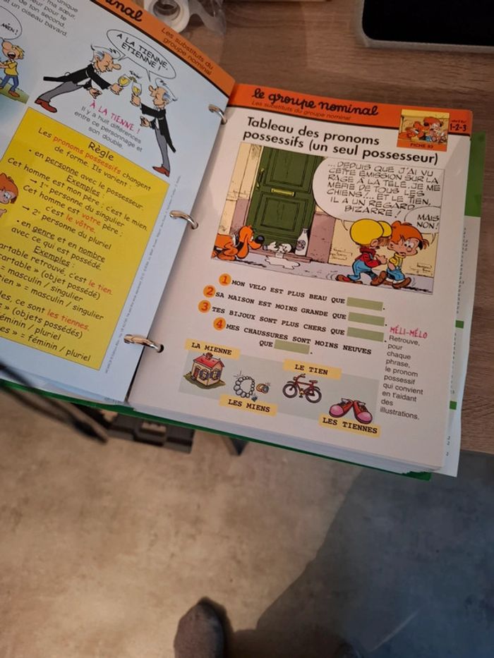 Magnifique classeur fiche Boule et Bill - photo numéro 3