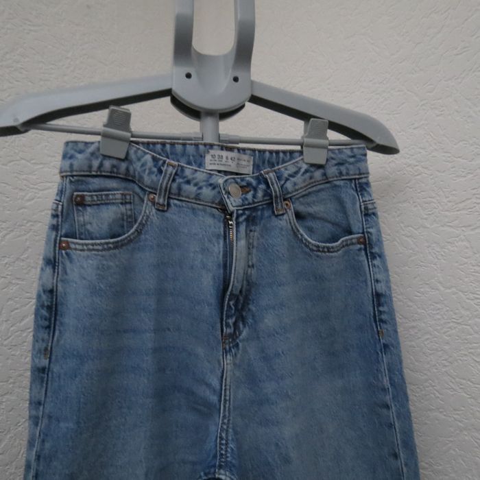 Jean mom taille haute – Denim clair tendance (Primark • T. 38 / M) - photo numéro 4