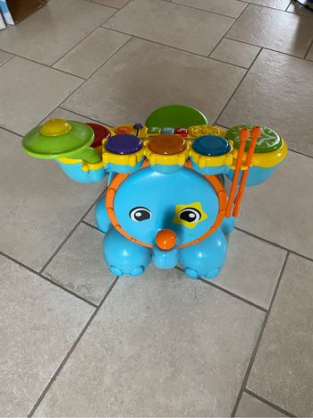 Jungle rock batterie éléphant Vtech