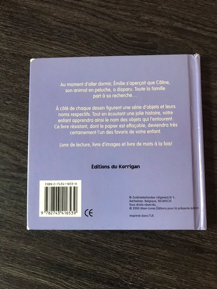 Livre bébé j'apprends des mots Emilie cherche caline - photo numéro 5
