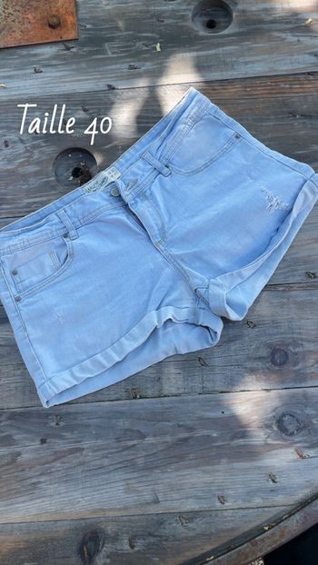 Short en jean